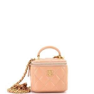 Chanel Classic Top Handle Vanity Case #215556C32B